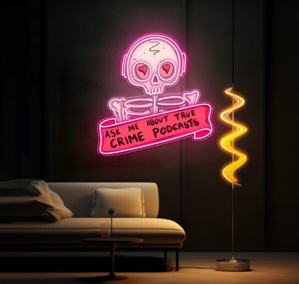 The Love & Bones Podcast: A Neon Romance Best Gift For Valentine Neon Sight Light Artwork
